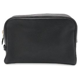 Necessaire Victoria PM em couro de vitelo Hermès Preto