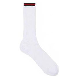 Gucci Calcetines de mezcla de algodón Blanco