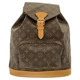 Louis Vuitton Monogram Backpack Brown