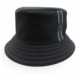 Hermès Baumwollmütze Blau Blau