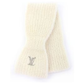 Cachecol de lã Mini Confidence Louis Vuitton Branco