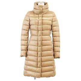 Autre Marque Casaco de plumas leve Herno em nylon Bege Camelo