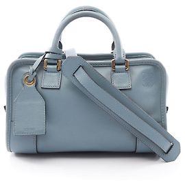 Bolsa 2way de couro Loewe Amazona 23 Azul