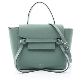 Céline BOLSA CELINE BELT BAG NANO em couro Verde