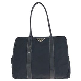 Prada Tessuto Nylon 2way bag Black
