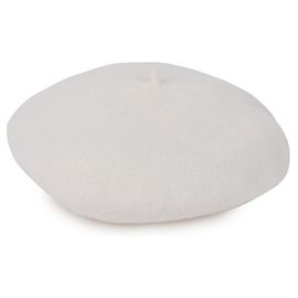 Maison Martin Margiela Stitch Wool Beret White