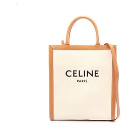 Céline CELINE Borsa Tote Cabas Verticale Small 2way Bianco