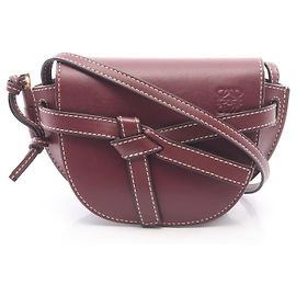 Borsa a tracolla Loewe Gate Mini in pelle Marrone