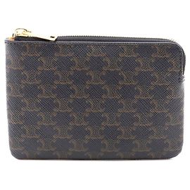 Céline Monedero Celine Triomphe en PVC Negro