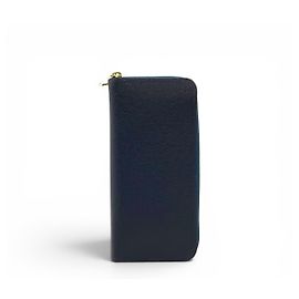 Portafoglio lungo Zippy Louis Vuitton in pelle blu Blu