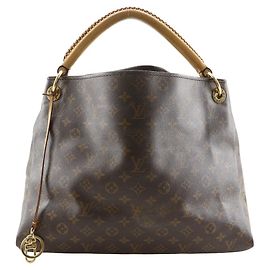 Bolsa de Ombro Louis Vuitton Artsy Monogram Marrom