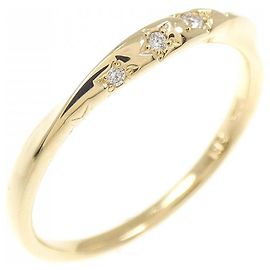 Autre Marque Star Jewelry Au750 Diamond Ring Golden