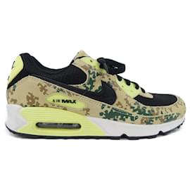 Autre Marque Baskets NIKE Noir Beige Jaune