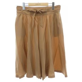 Saia de seda Salvatore Ferragamo Marrom
