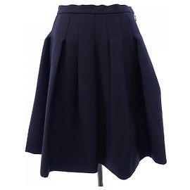 Saia Christian Dior Azul Azul marinho