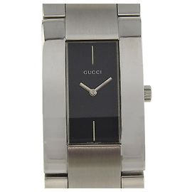 Gucci 4600M Stainless Steel Watch Black