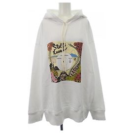 Stella Mc Cartney Stella McCartney Record Hoodie Kapuzenpullover Weiß