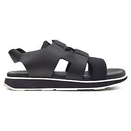 Hermès Player Sandals Black