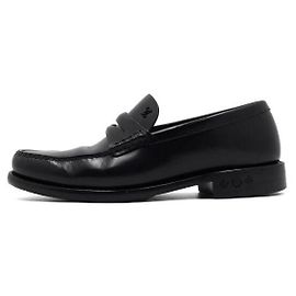 Louis Vuitton Mocassini in pelle nera da uomo Nero