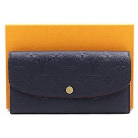 Louis Vuitton Cartera Emilie Azul