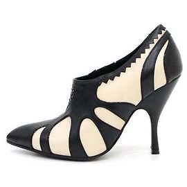 Bottega Veneta Botas de couro bicolores para mulher Multicor