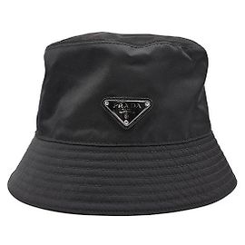 Prada Re-Nylon Bucket Hat Schwarz