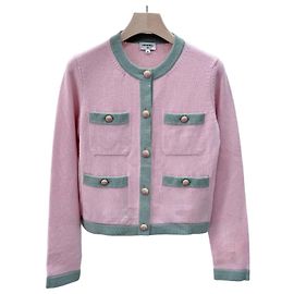 Chanel Cashmere Cruise Cardigan Rosa Pink