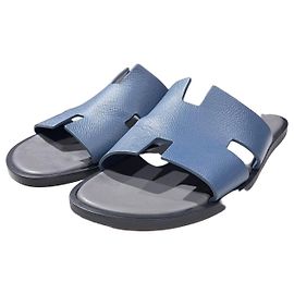 Hermès Sandali Izmir Slipper Appson Blue (Grade Blu