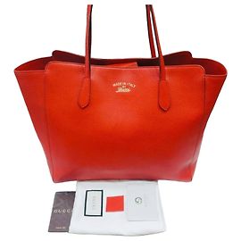 Gucci Borsa a tracolla shopper Swing Red Rosso