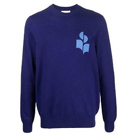 Isabel Marant Evans Strick Indigo Blau Blau