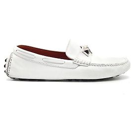 Hermès Driving Loafer Weiß