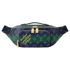 Louis Vuitton Rush Bumbag Blue Stripe Blue