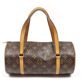 Louis Vuitton Tote Papillon em canvas Monogram Marrom