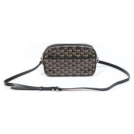 Bolsa transversal Cap Vert PM em lona Goyardine preta Preto