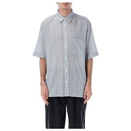 Isabel Marant Camisa de algodón Oxford Azul