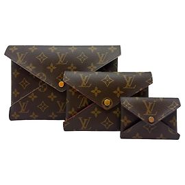 Louis Vuitton Pochette Monogram Kirigami Marrom