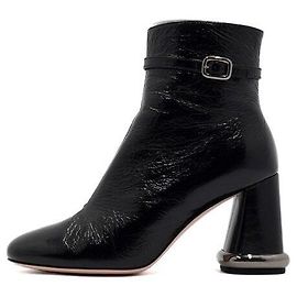 Roger Vivier Black Leather Women's Boots Black