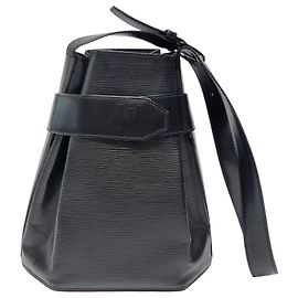 Louis Vuitton Borsa a secchiello Saddle PM Epi Black - Borsa a tracolla Nero