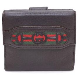 Gucci Ophidia GG Logo Wallet Brown