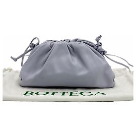 Bottega Veneta Mini bolsa de ombro tipo pouch de lata bolsa dumpling bolsa transversal Mus Roxo