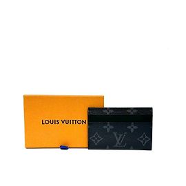 Louis Vuitton Monogram Eclipse Card Holder Black
