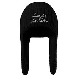 Louis Vuitton Script Beanie Black Black