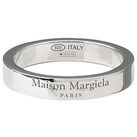Maison Martin Margiela Slim Silver Ring Silvery