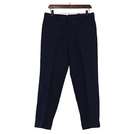 Marni Pantalones de algodón azul marino para hombre Azul