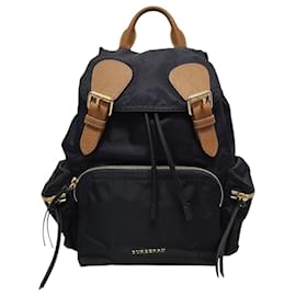 Burberry Technical Nylon Rucksack Backpack Medium Black