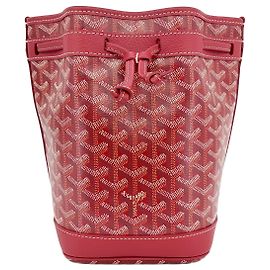 Goyard Borsa a secchiello Petite Folio PM Rosso