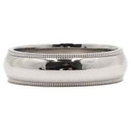 Tiffany & Co Alliance Classique Milgrain Taille Multicolore
