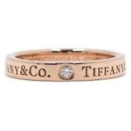 Tiffany & Co Diamond Band Ring Size Pink