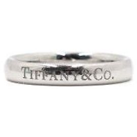 Tiffany & Co Platin TCO Ring Größe Silber