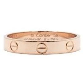 Cartier Love Ring Small Pink